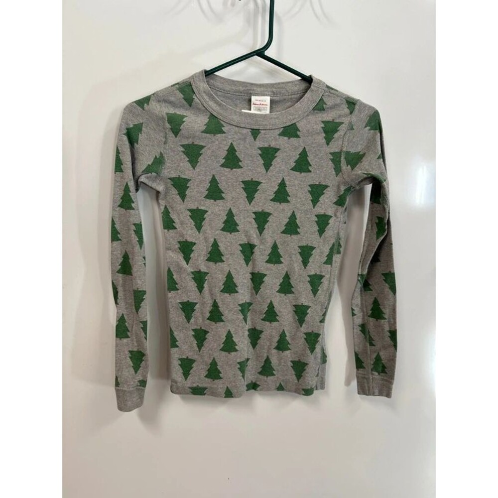 Hanna Andersson 150, size 12 Tree Pj Top Shirt, Organic Cotton